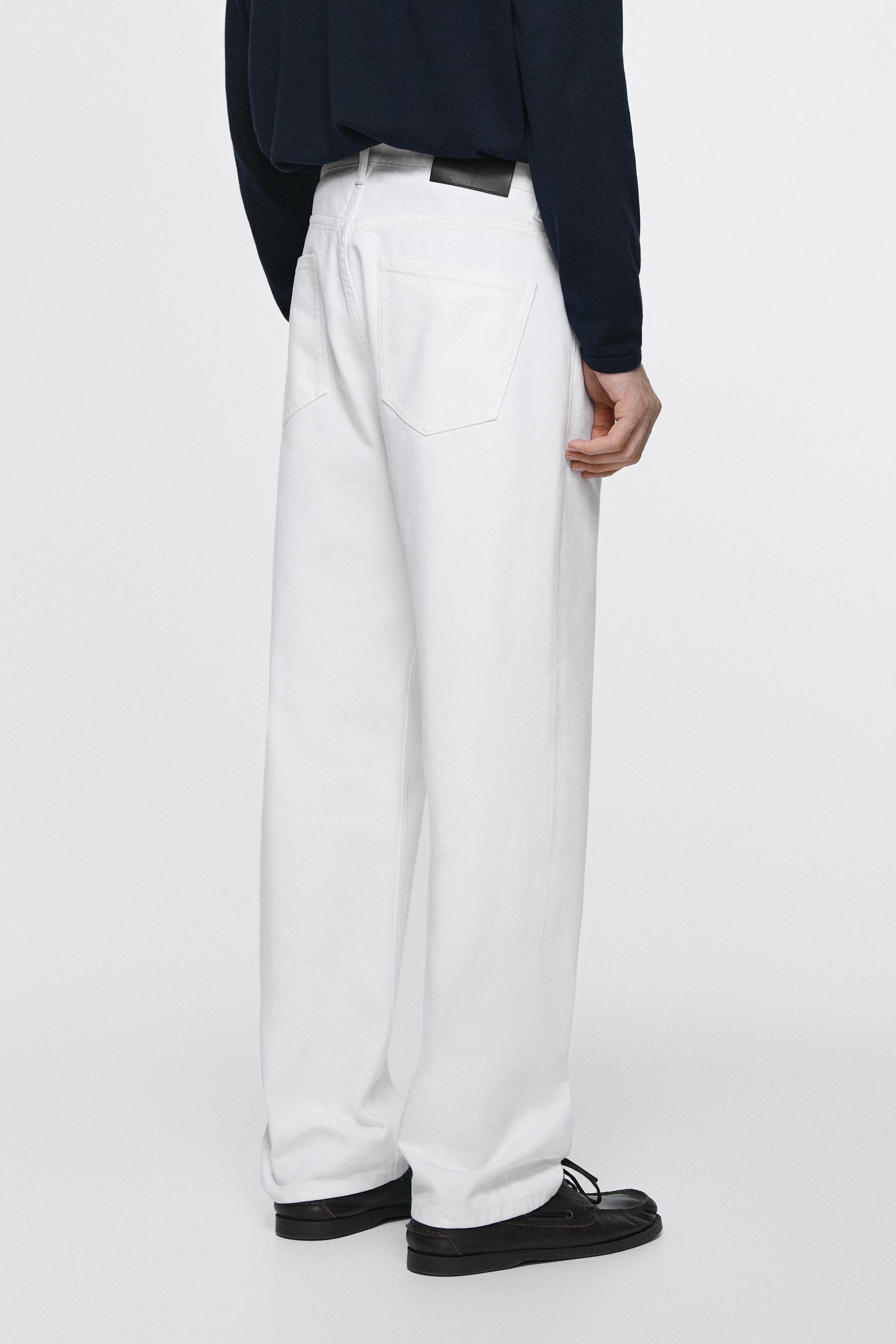 Faux jean straight